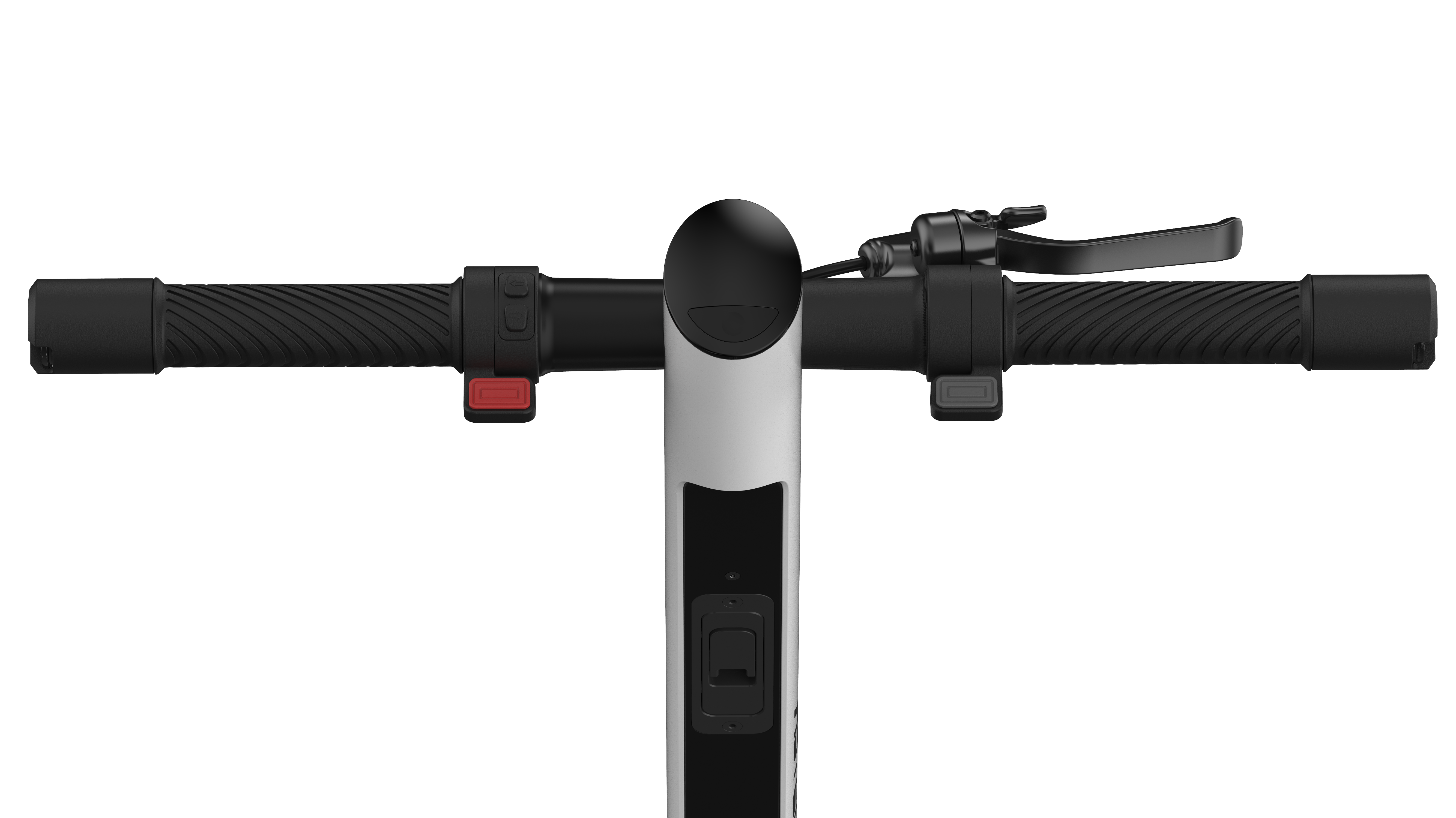 Lenker mit Blinkern (Two/Sirius) weiß, Roller, Transport, Fahrzeug