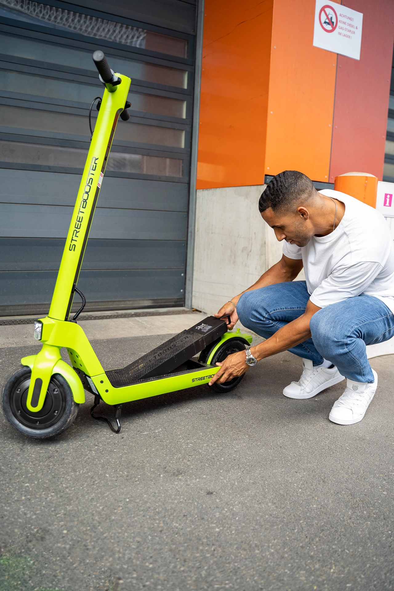 E-Scooter Wechselakku