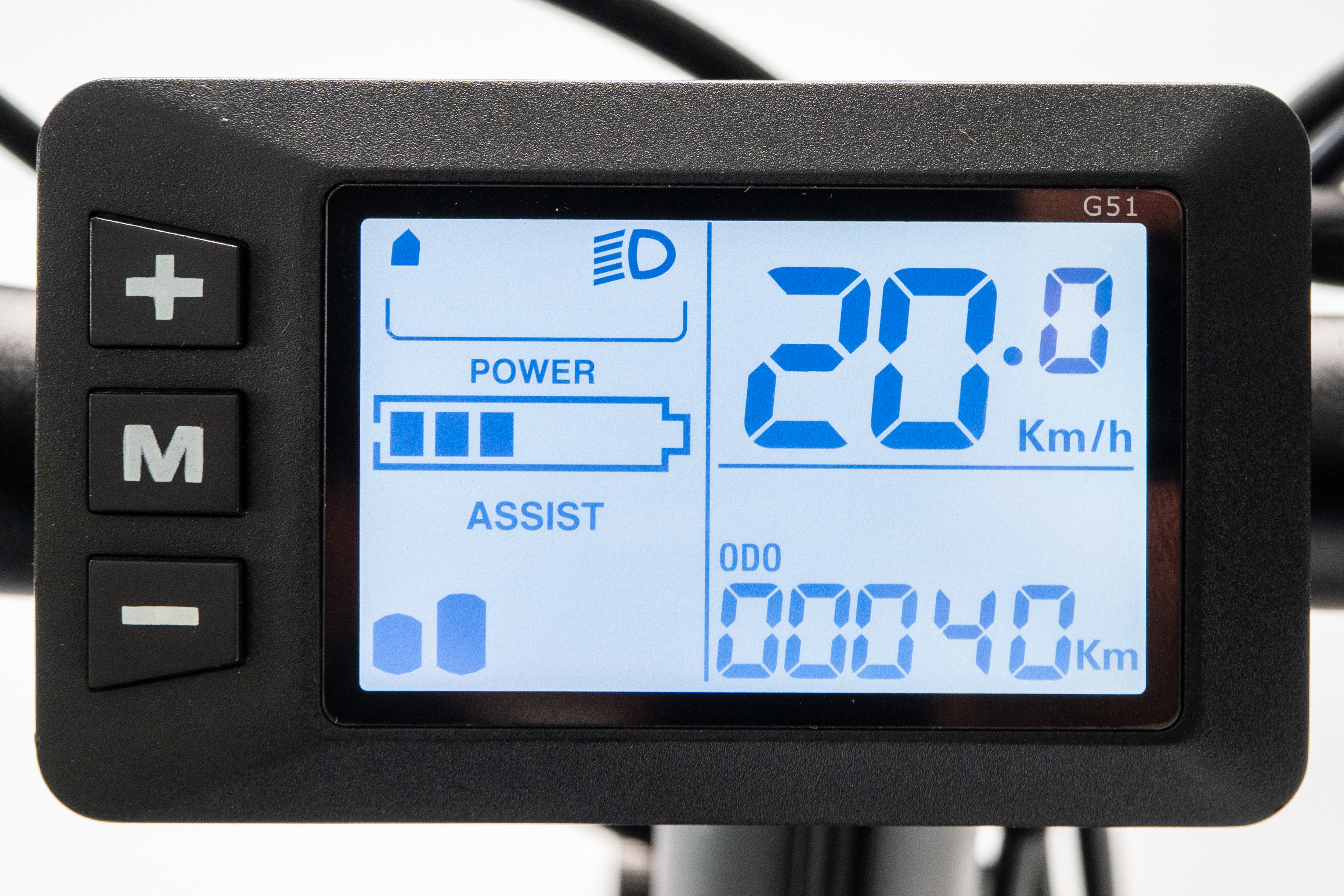 Wyświetlacz RollVita dla prędkości do 20 km/h