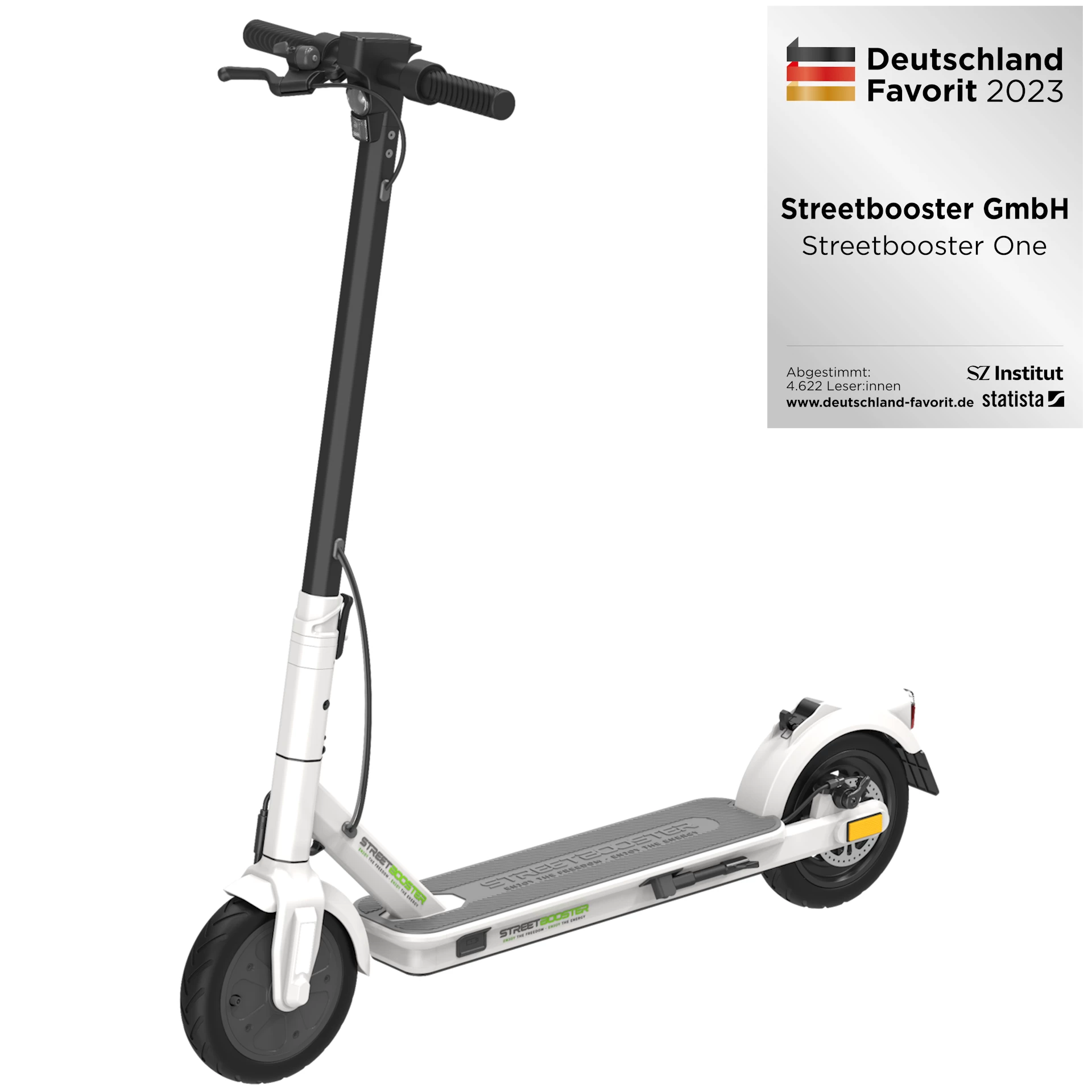 E-Scooter STREETBOOSTER One weiß