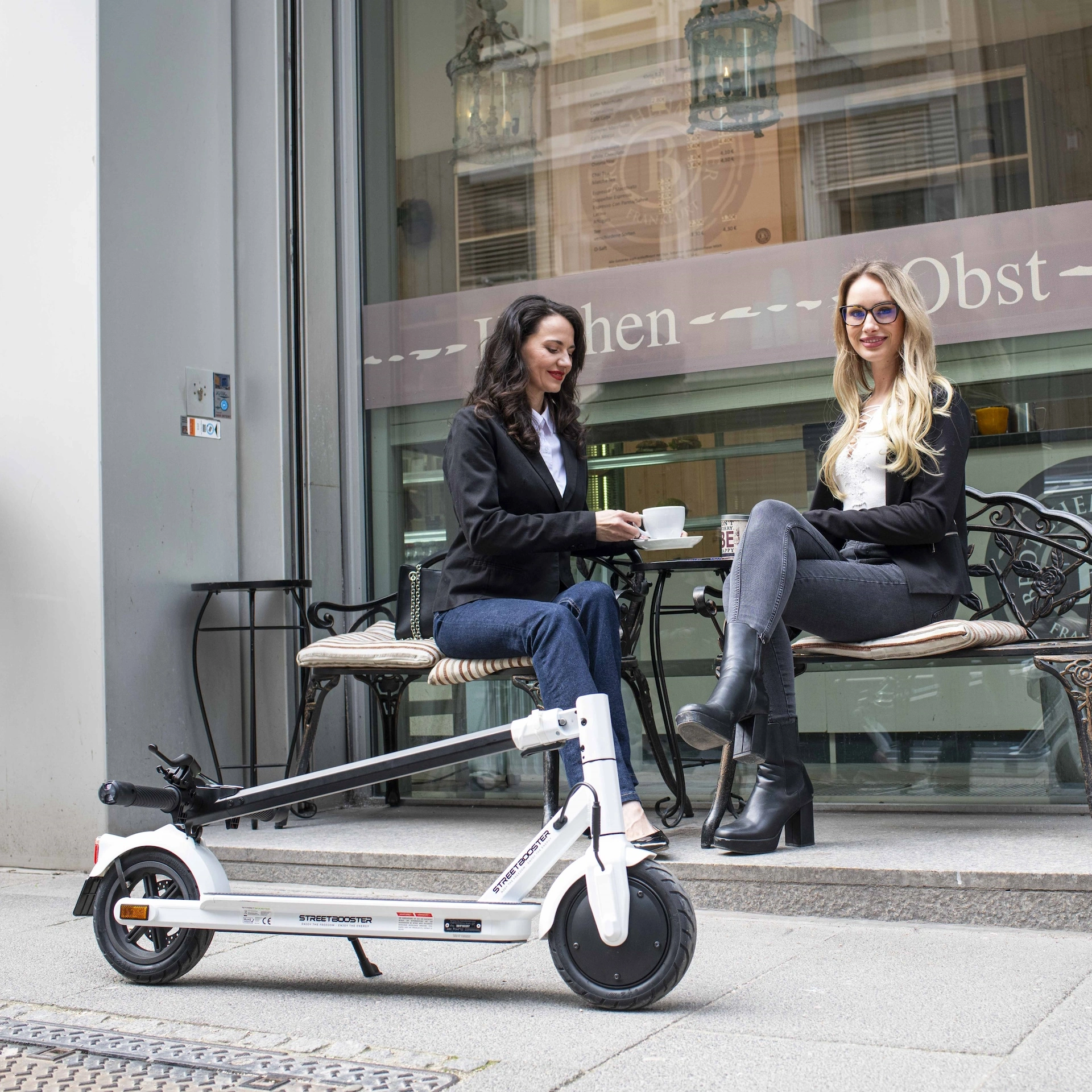 E-Scooter STREETBOOSTER One weiß