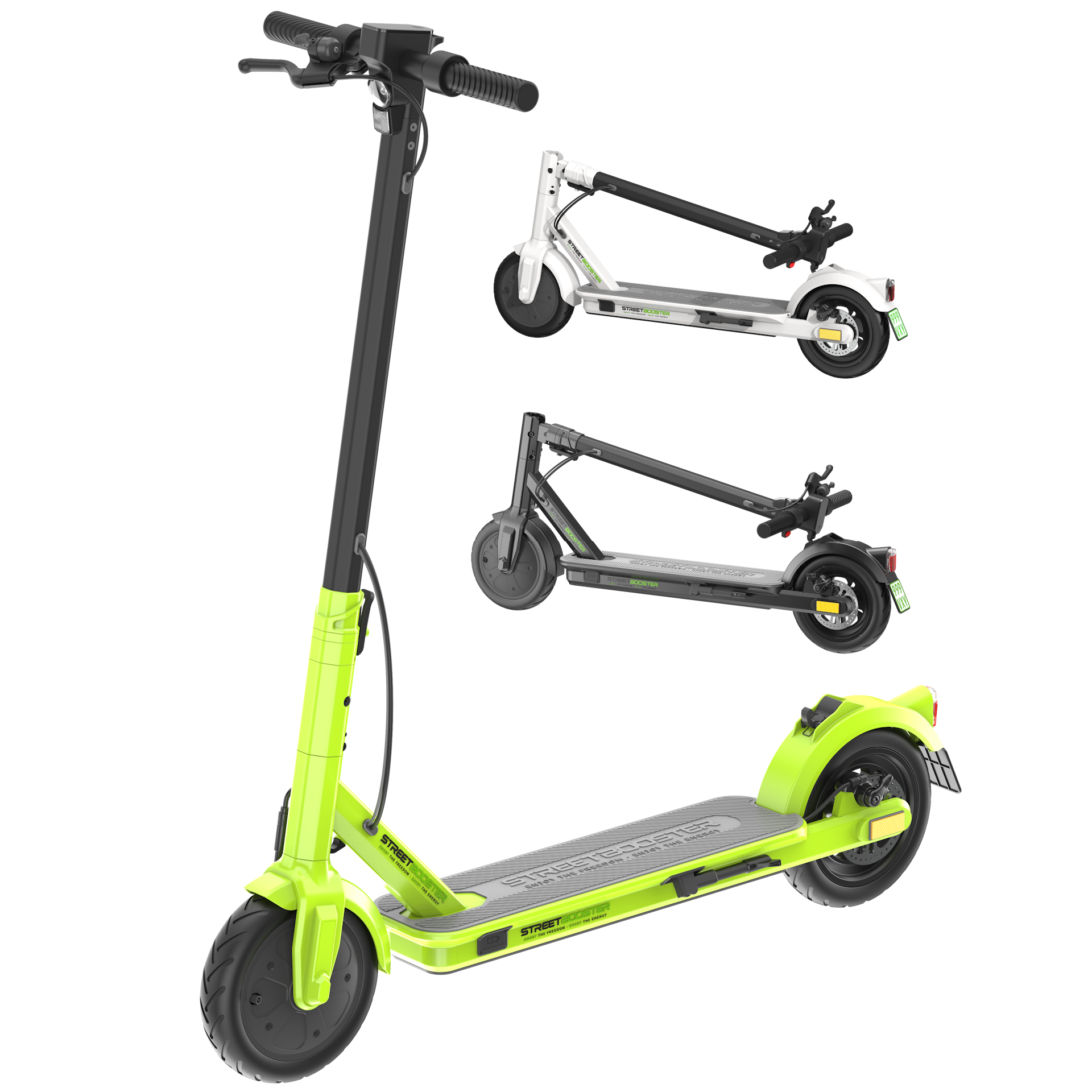 E-Scooter STREETBOOSTER One weiß